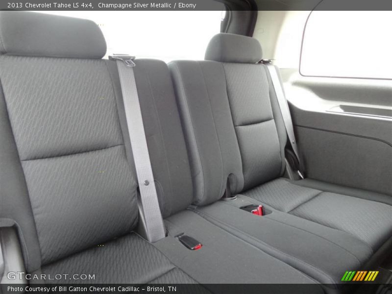 Rear Seat of 2013 Tahoe LS 4x4