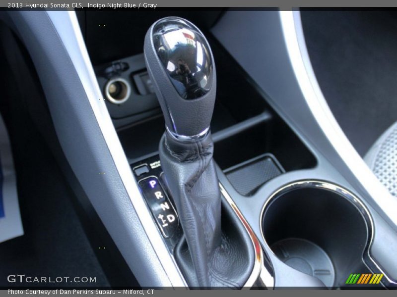 Indigo Night Blue / Gray 2013 Hyundai Sonata GLS