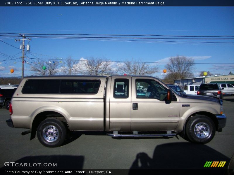  2003 F250 Super Duty XLT SuperCab Arizona Beige Metallic