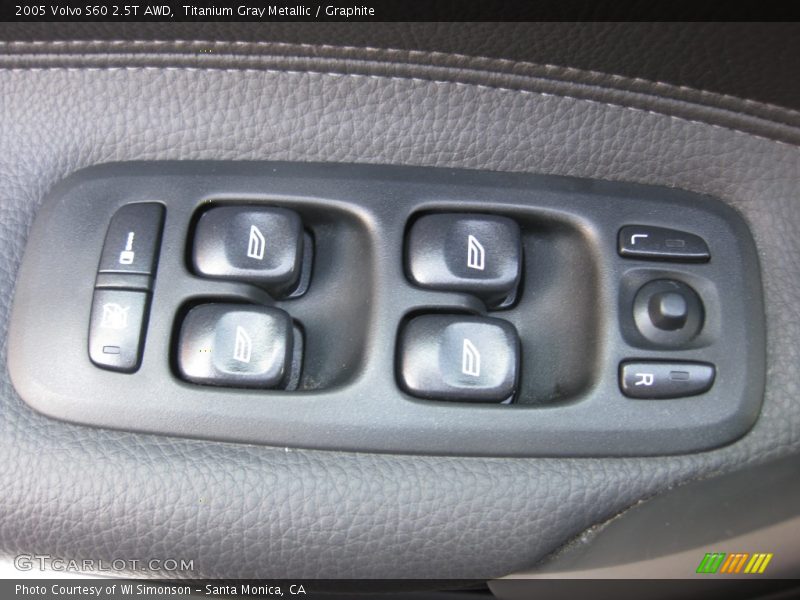 Titanium Gray Metallic / Graphite 2005 Volvo S60 2.5T AWD