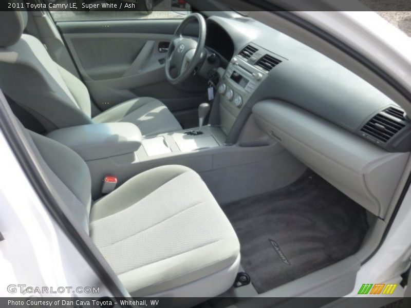 Super White / Ash 2011 Toyota Camry LE