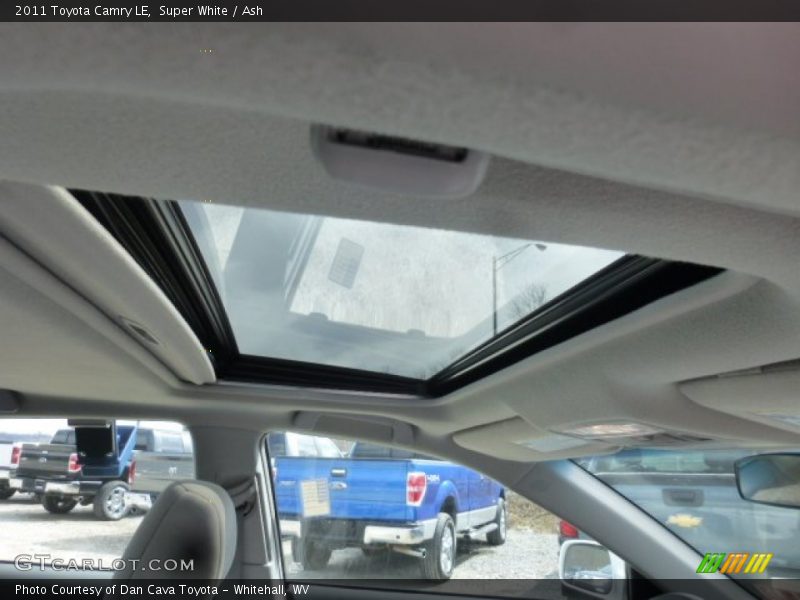 Super White / Ash 2011 Toyota Camry LE