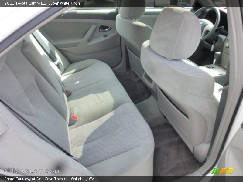 Super White / Ash 2011 Toyota Camry LE