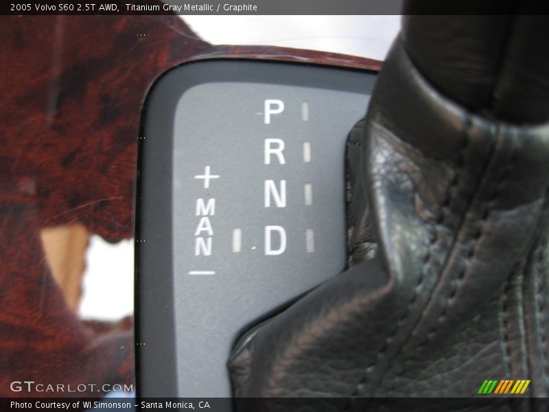 Titanium Gray Metallic / Graphite 2005 Volvo S60 2.5T AWD