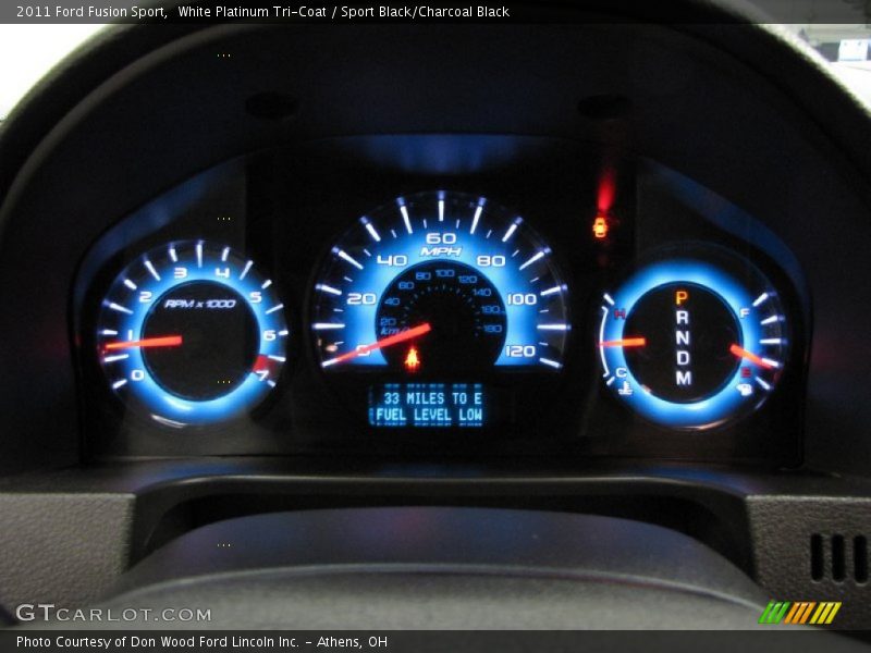  2011 Fusion Sport Sport Gauges