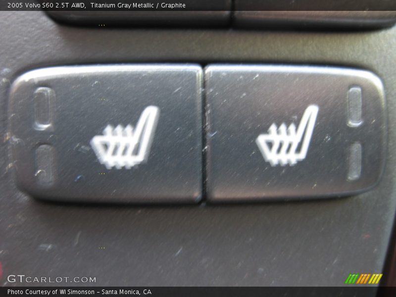 Titanium Gray Metallic / Graphite 2005 Volvo S60 2.5T AWD
