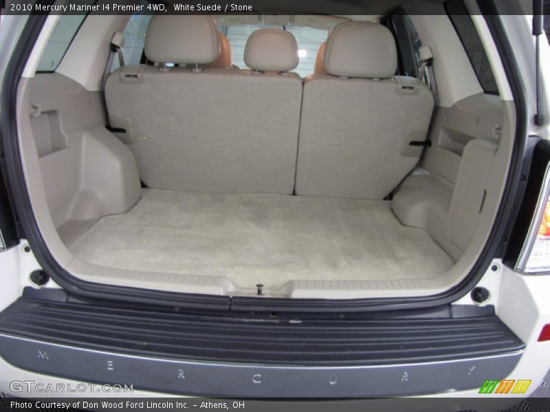 White Suede / Stone 2010 Mercury Mariner I4 Premier 4WD