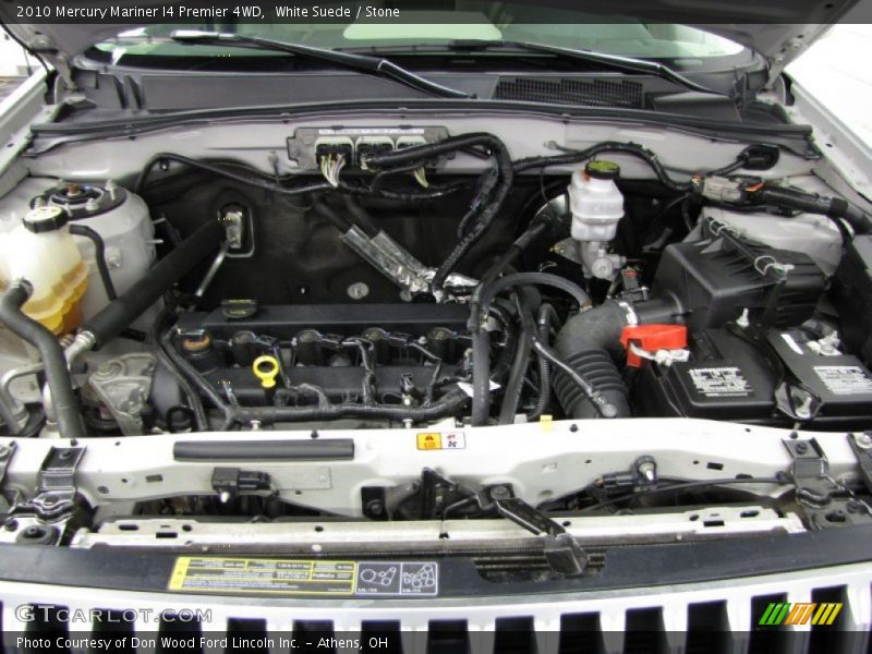 White Suede / Stone 2010 Mercury Mariner I4 Premier 4WD