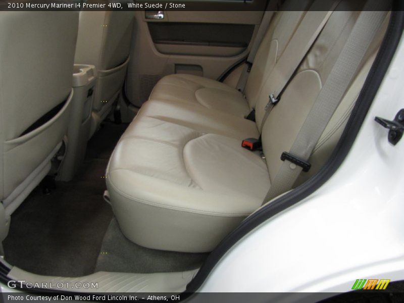 White Suede / Stone 2010 Mercury Mariner I4 Premier 4WD