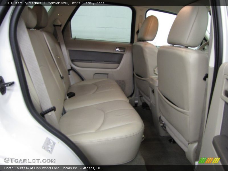 White Suede / Stone 2010 Mercury Mariner I4 Premier 4WD