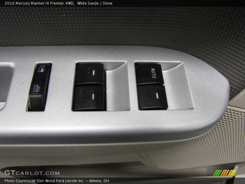 White Suede / Stone 2010 Mercury Mariner I4 Premier 4WD