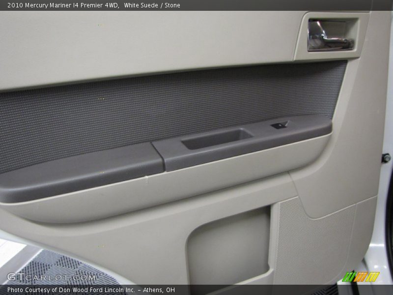 White Suede / Stone 2010 Mercury Mariner I4 Premier 4WD