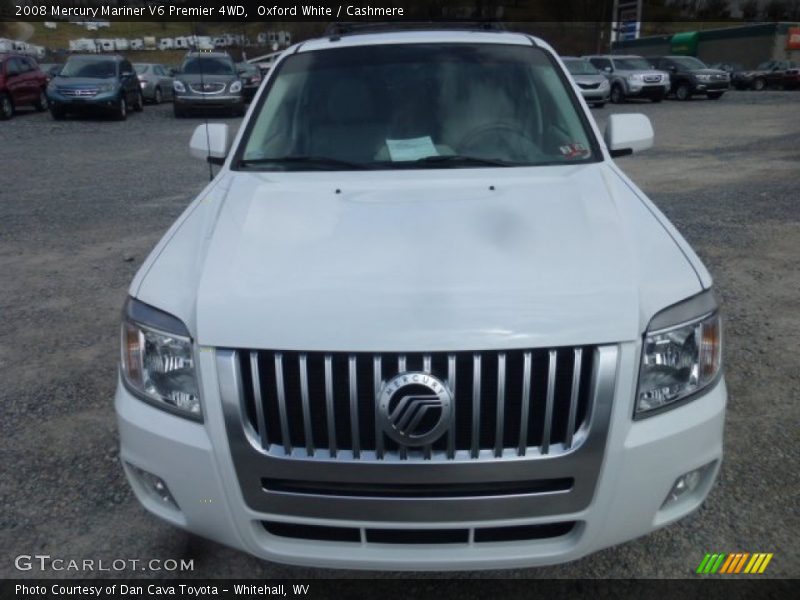 Oxford White / Cashmere 2008 Mercury Mariner V6 Premier 4WD