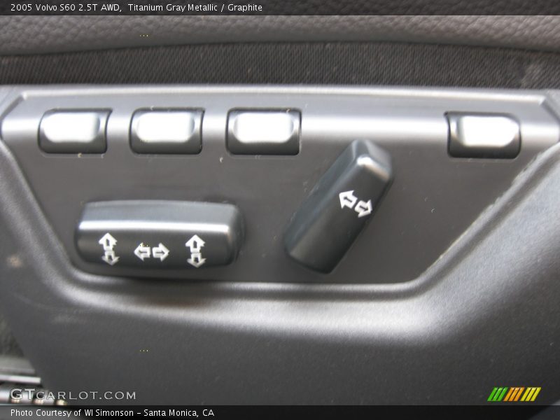 Titanium Gray Metallic / Graphite 2005 Volvo S60 2.5T AWD