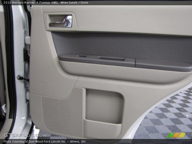 White Suede / Stone 2010 Mercury Mariner I4 Premier 4WD