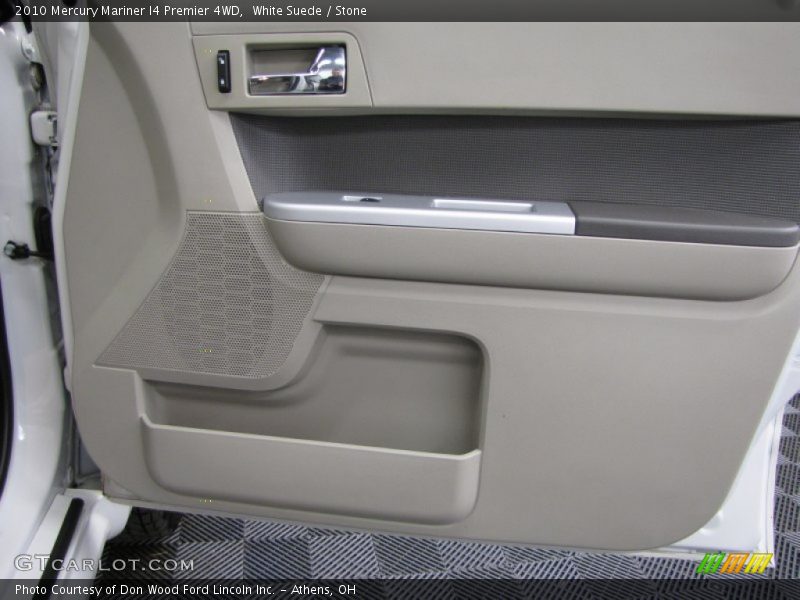 White Suede / Stone 2010 Mercury Mariner I4 Premier 4WD