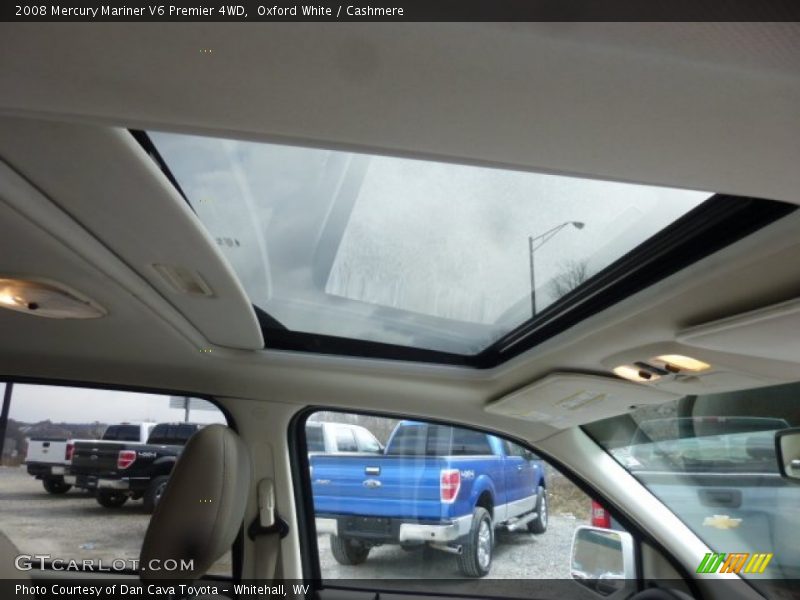 Oxford White / Cashmere 2008 Mercury Mariner V6 Premier 4WD