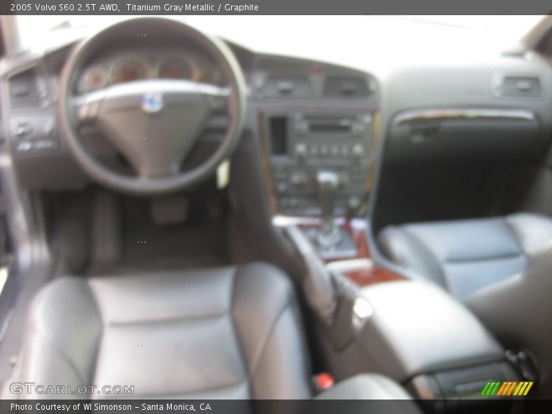 Titanium Gray Metallic / Graphite 2005 Volvo S60 2.5T AWD