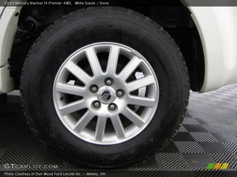 White Suede / Stone 2010 Mercury Mariner I4 Premier 4WD