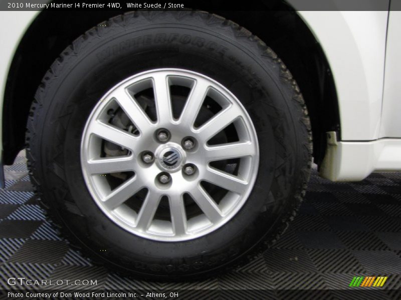 White Suede / Stone 2010 Mercury Mariner I4 Premier 4WD