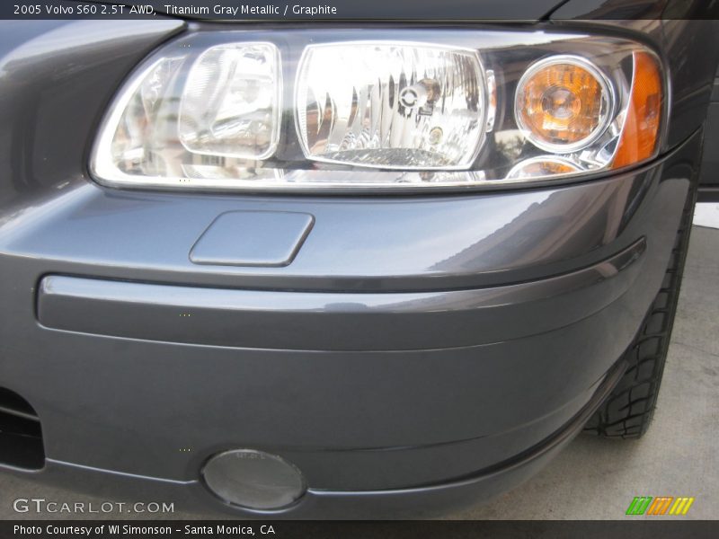 Titanium Gray Metallic / Graphite 2005 Volvo S60 2.5T AWD