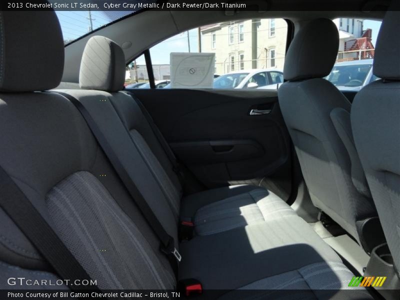Cyber Gray Metallic / Dark Pewter/Dark Titanium 2013 Chevrolet Sonic LT Sedan