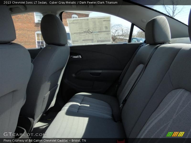 Cyber Gray Metallic / Dark Pewter/Dark Titanium 2013 Chevrolet Sonic LT Sedan