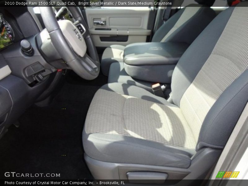  2010 Ram 1500 SLT Quad Cab Dark Slate/Medium Graystone Interior