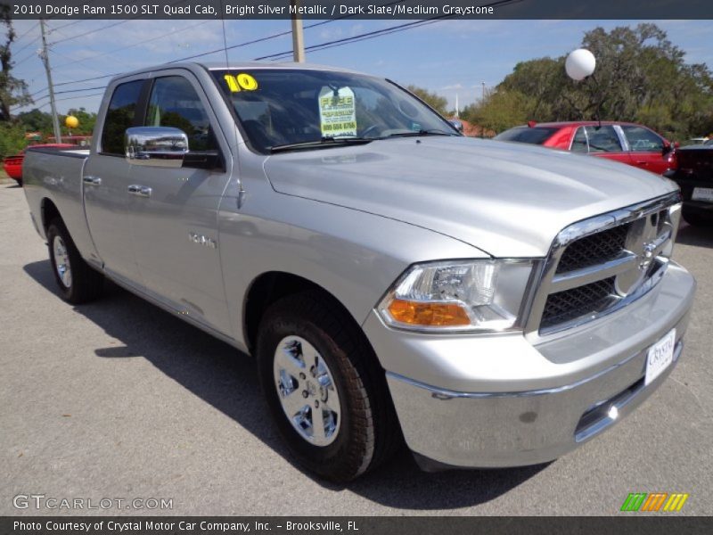 Front 3/4 View of 2010 Ram 1500 SLT Quad Cab