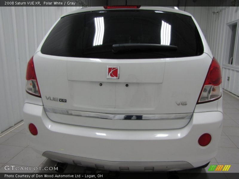 Polar White / Gray 2008 Saturn VUE XR