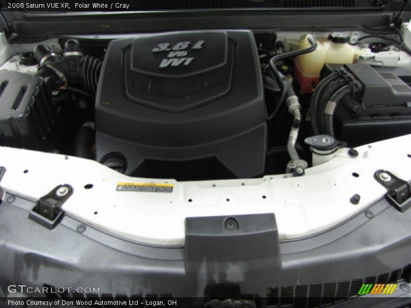 Polar White / Gray 2008 Saturn VUE XR