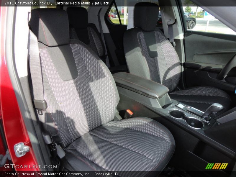 Cardinal Red Metallic / Jet Black 2011 Chevrolet Equinox LT