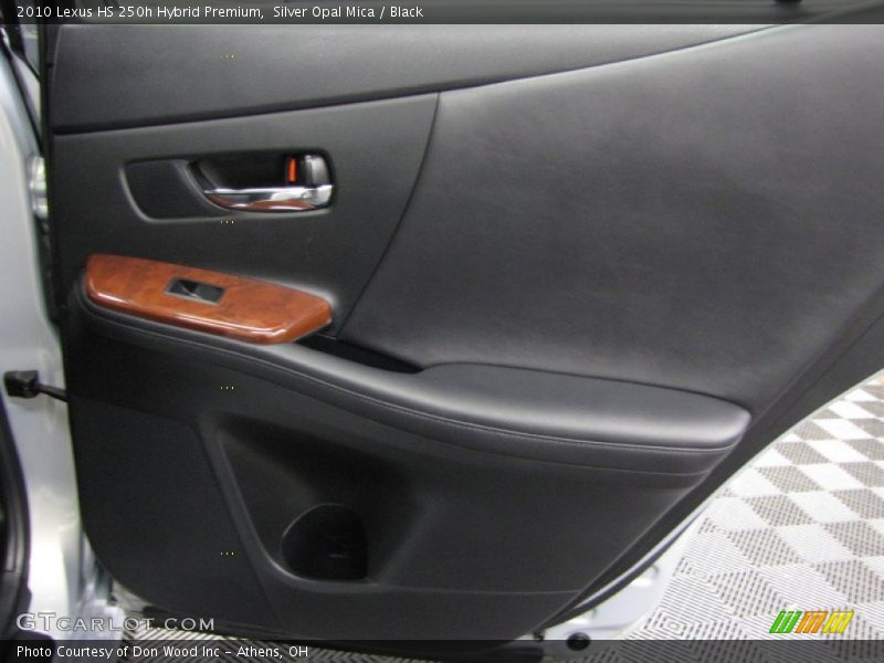 Silver Opal Mica / Black 2010 Lexus HS 250h Hybrid Premium