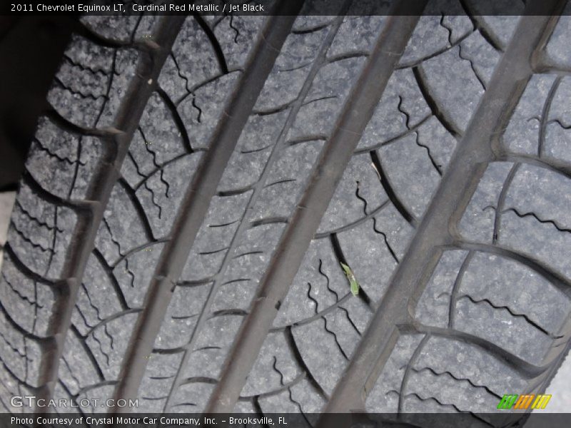 Cardinal Red Metallic / Jet Black 2011 Chevrolet Equinox LT