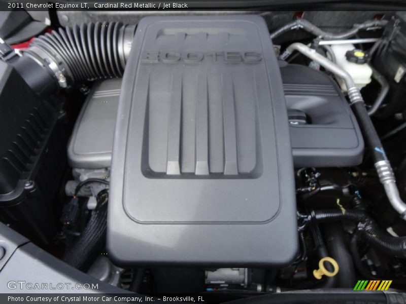 Cardinal Red Metallic / Jet Black 2011 Chevrolet Equinox LT