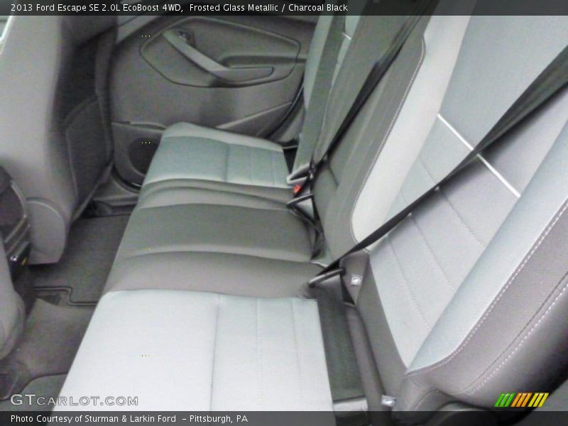 Frosted Glass Metallic / Charcoal Black 2013 Ford Escape SE 2.0L EcoBoost 4WD