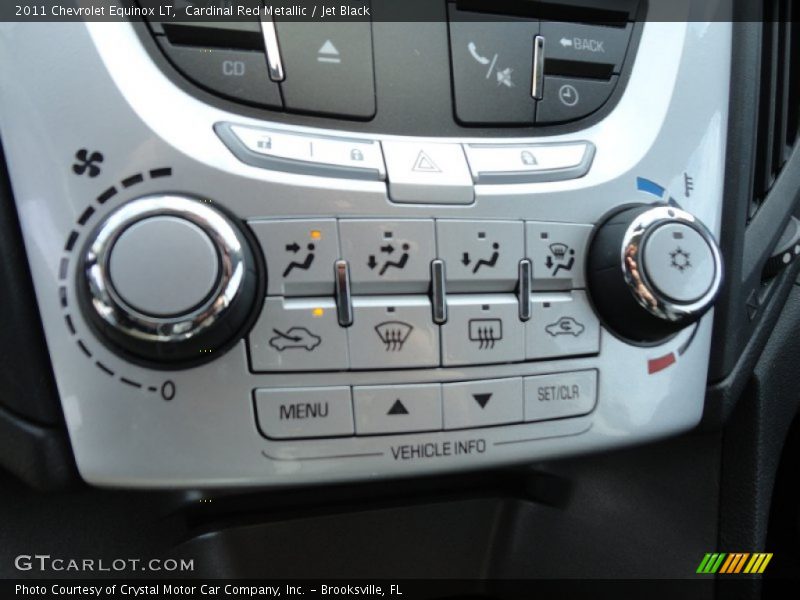 Cardinal Red Metallic / Jet Black 2011 Chevrolet Equinox LT