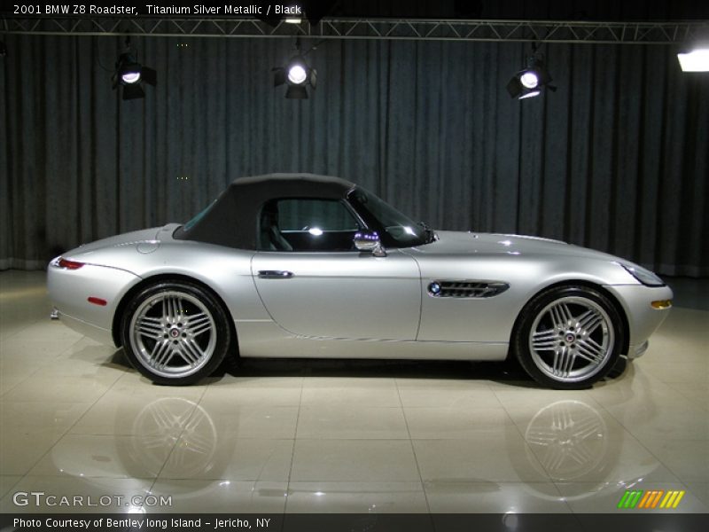 Titanium Silver Metallic / Black 2001 BMW Z8 Roadster