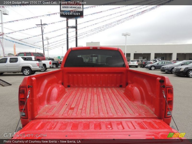 Flame Red / Taupe 2004 Dodge Ram 1500 ST Quad Cab