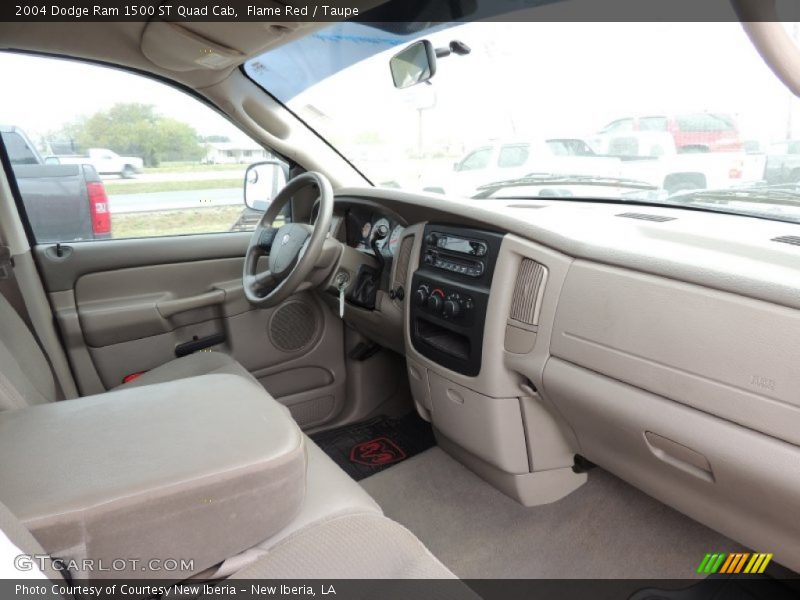  2004 Ram 1500 ST Quad Cab Taupe Interior