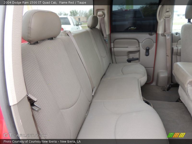 Rear Seat of 2004 Ram 1500 ST Quad Cab