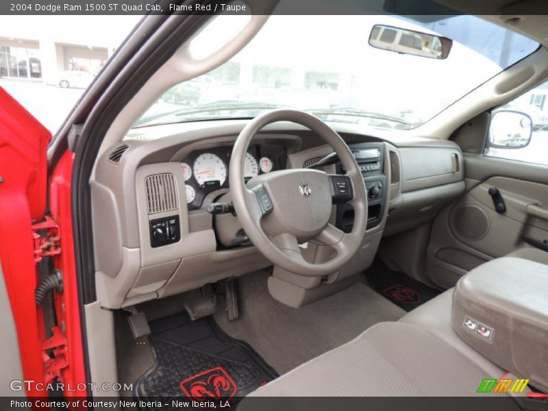 Taupe Interior - 2004 Ram 1500 ST Quad Cab 