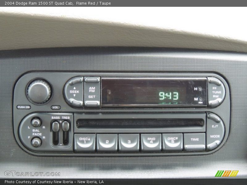Flame Red / Taupe 2004 Dodge Ram 1500 ST Quad Cab
