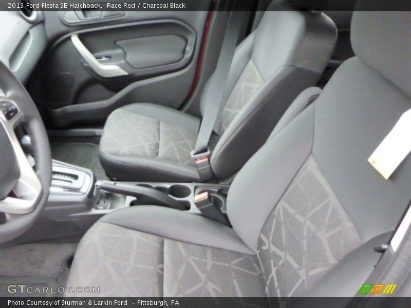 Race Red / Charcoal Black 2013 Ford Fiesta SE Hatchback