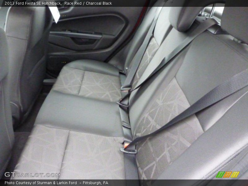 Race Red / Charcoal Black 2013 Ford Fiesta SE Hatchback