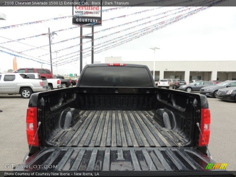 Black / Dark Titanium 2008 Chevrolet Silverado 1500 LS Extended Cab