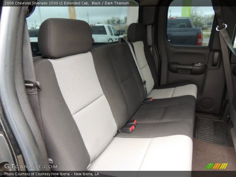 Black / Dark Titanium 2008 Chevrolet Silverado 1500 LS Extended Cab