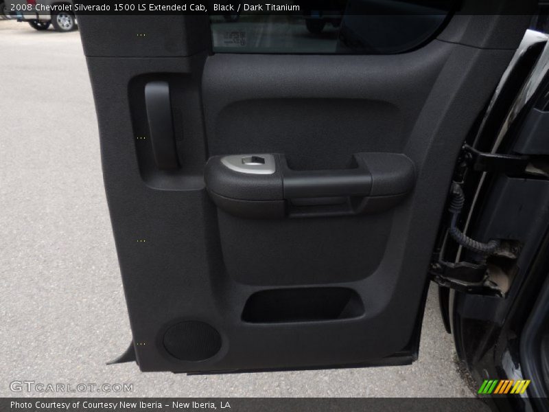 Black / Dark Titanium 2008 Chevrolet Silverado 1500 LS Extended Cab