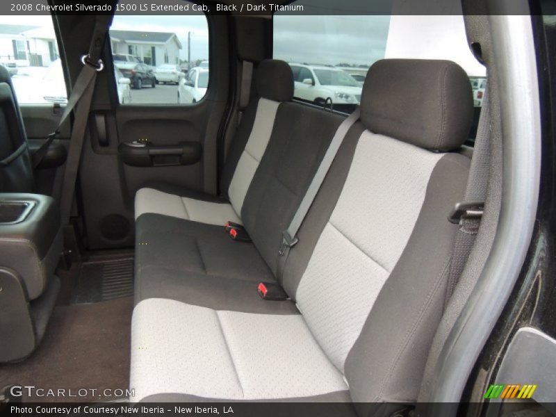 Black / Dark Titanium 2008 Chevrolet Silverado 1500 LS Extended Cab