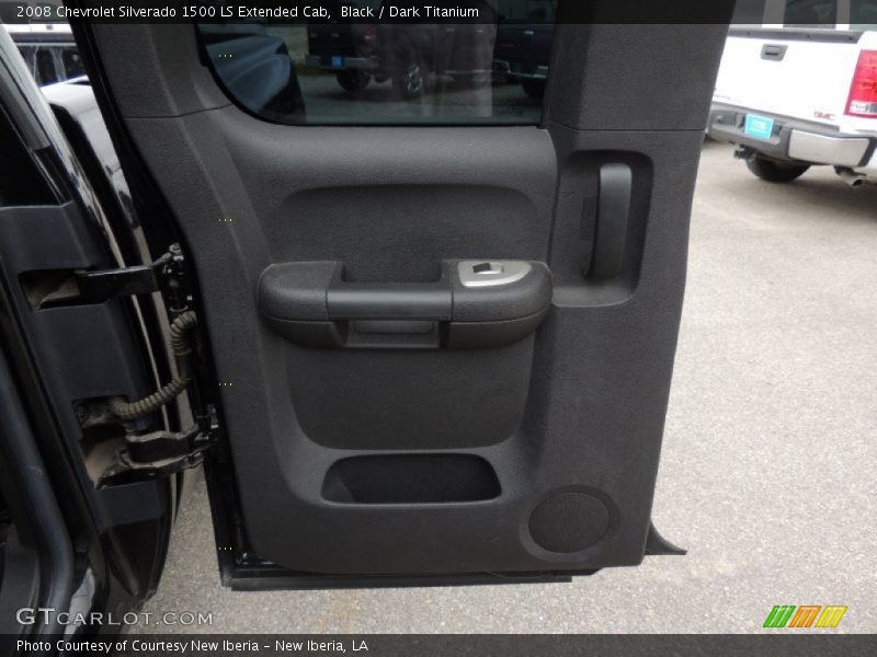 Black / Dark Titanium 2008 Chevrolet Silverado 1500 LS Extended Cab